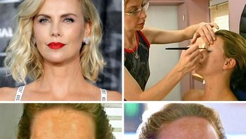 Charlize Theron dalam film Monster. Foto: Bored Panda