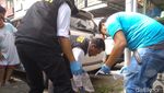 Suasana Olah TKP Bom Bunuh Diri di Polrestabes Medan