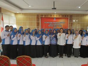 Istri Wali Kota Lantik Pengurus Baru Posyandu Kota Semarang