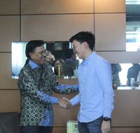 Ketemu Bos Gojek, Menkominfo Baru Kenalan 