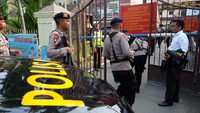 Satu pelaku tewas di tempat. ANTARA FOTO/Irsan Mulyadi.