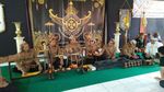 Foto: Tradisi Mandikan Benda Pusaka Kerajaan di Ciamis