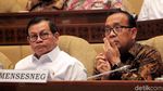 Pratikno hingga Moeldoko Hadiri Rapat Perdana Bareng DPR