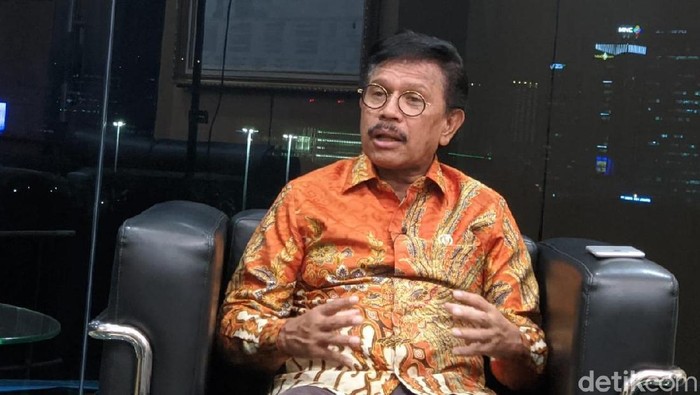 Menkominfo Johnny G Plate. Foto: detikINET/Adi Fida Rahman Menkominfo Johnny G Plate. Foto: detikINET/Adi Fida Rahman