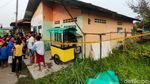 Rumah Kontrakan Pelaku Bom Bunuh Diri di Medan Jadi Tontonan