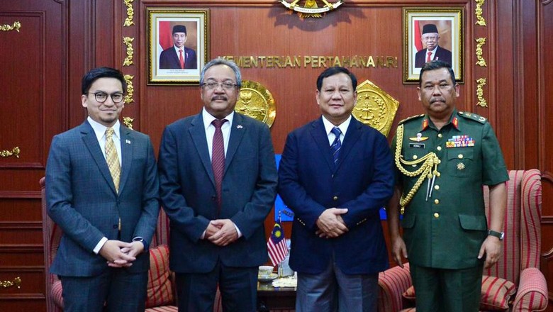 Menhan Prabowo-Dubes Malaysia Bahas Pertahanan demi Stabilitas Keamanan Menhan Prabowo-Dubes Malaysia Bahas Pertahanan demi Stabilitas Keamanan