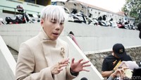 Selain itu ia juga menceritakan jika dirinya kerap dihina di media sosial. Pool/Palevi S/detikFoto.