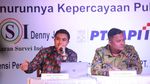 Kepercayaan Publik Pada Presiden-KPK Turun di Survei LSI Denny JA