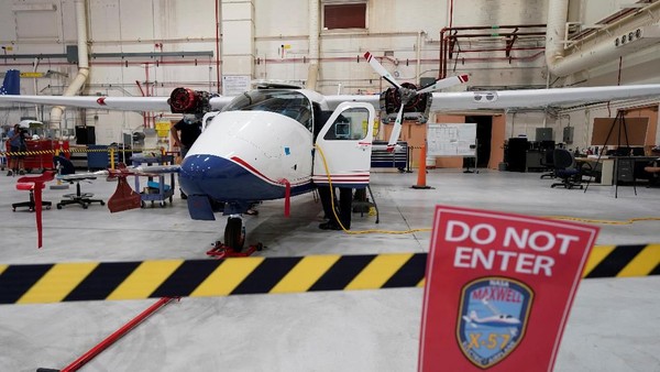 NASA Pamerkan Pesawat Listrik Canggih dengan 14 Baling-baling