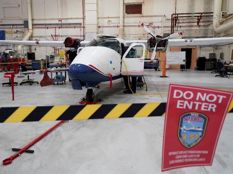 NASA Pamerkan Pesawat Listrik Canggih dengan 14 Baling-baling