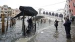 Banjir di Venesia Kini Berstatus Darurat Bencana