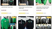 Untuk jaket ojol, harga yang dibandrol oleh penjual mulai dari Rp 100.000 hingga Rp 200.000 ribu tergantung dari bahan dan variasi jaket. Untuk helm harga dibandrol penjual seharga Rp 100.000. tidak seperti jaket, helm ojol yang dijual di kios pinggir jalan tidak memiliki variasi lain.