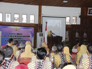 Inspektorat Sragen Buka-bukaan Penyimpangan Pengelolaan Anggaran 2018