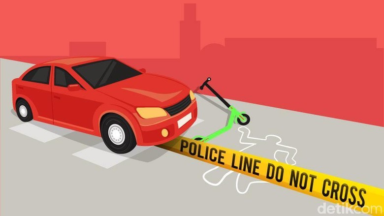 Pengendara Camry Penabrak Pengguna GrabWheels hingga Tewas Jadi Tersangka Pengendara Camry Penabrak Pengguna GrabWheels hingga Tewas Jadi Tersangka