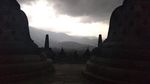 Foto: Menikmati Sunset di Candi Borobudur