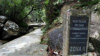 Tak hanya menawarkan air terjun yang jernih, di tempat wisata ini para pengunjung juga dapat merasakan sensasi trekking di alam terbuka yang diselimuti dengan pepohonan rindang.