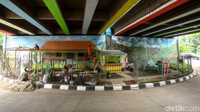 Taman Betawi Bakal Ramaikan Kolong Tol Joglo
