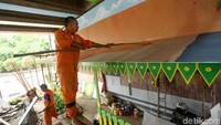 Pembangunan Taman Betawi diketahui tak menggunakan APBD, melainkan dari bantuan CSR perusahaan serta masyarakat.