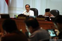 Jokowi Dan Menteri Kabinet Indonesia Maju Bahas RPJMN 2020-2024