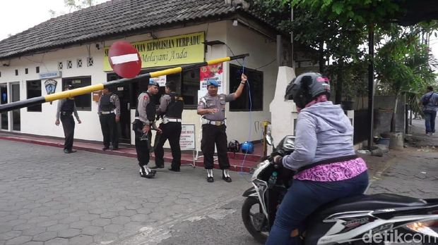 Pengamanan Kantor Polisi di Jateng Tak Tendensius ke Ojol