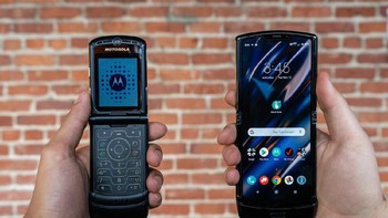 Masih mengusung konsep flip, bedanya kini menggunakan layar lipat. Foto: Digital Trends