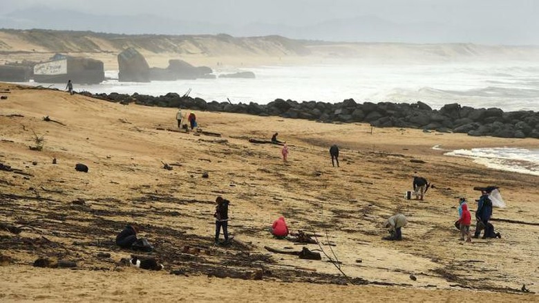 Ratusan Kilogram Narkoba Terdampar di Pantai Prancis Ratusan Kilogram Narkoba Terdampar di Pantai Prancis
