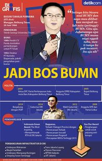 Profil Ahok Si Calon Bos BUMN