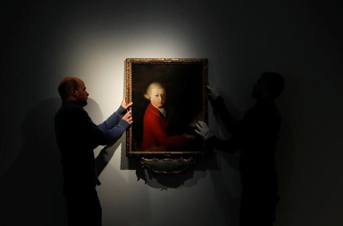 Lukisan langka Mozart