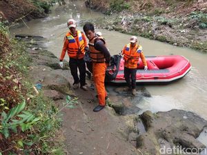 Hanyut di Sungai Cibanten, Bocah 4 Tahun Ditemukan Tewas