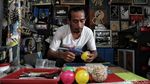 Potret Sang Maestro Seniman Kerang di Pesisir Utara Jakarta