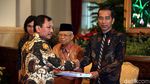 Jokowi Serahkan DIPA 2020 Kepada Menteri hingga Gubernur