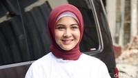Kesha Ratuliu saat ditemui di studio Trans TV, Kapten Tendean, Jakarta Selatan pada Jumat (15/11). Pool/Noel/detikFoto.