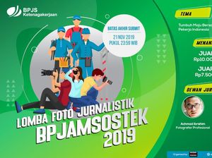 BPJAMSOSTEK Gelar Lomba Foto Jurnalistik 2019
