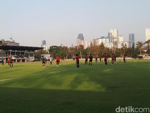 Latihan di GBK, Timnas Indonesia U-23 Siap-siap Hadapi Iran Lagi