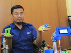 Ini Dia Mesin Printer 3D Buatan Anak SMK di Cimahi