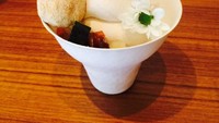 Es krim yang ada di gerai Sobok tak kalah unik. Es krim di sana terbuat dari nasi, biji-bijian dan susu. Cita rasanyanya antara manis dan pedas. Foto: Istimewa