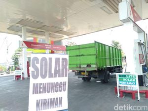 Kelangkaan Solar Terjadi di Sepanjang Bypass Mojokerto