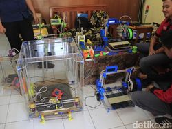 Ini Dia Mesin Printer 3D Buatan Anak SMK di Cimahi