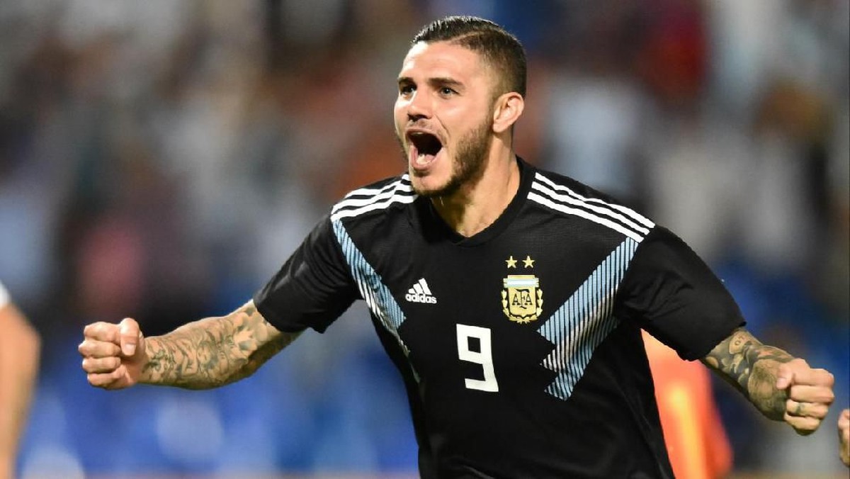Mauro Icardi bisa kembali ke timnas Argentina di masa depan. (Foto: Amilcar Orfali / Getty Images)