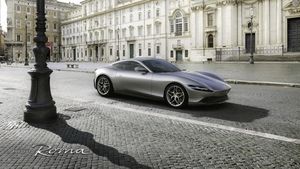 Ferrari Terbaru Ini Disapa Roma