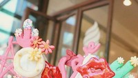 Terakhir, ada gerai bernama Bistopping yang terkenal dengan es krim cantiknya. Es krim tersebut memiliki topping yang mewah dengan tambahan tulisan menarik. Foto: Istimewa