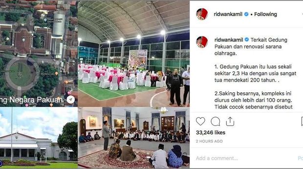 Heboh Bangun Kolam Renang Rp1,5 M, Ini Penjelasan Kang Emil