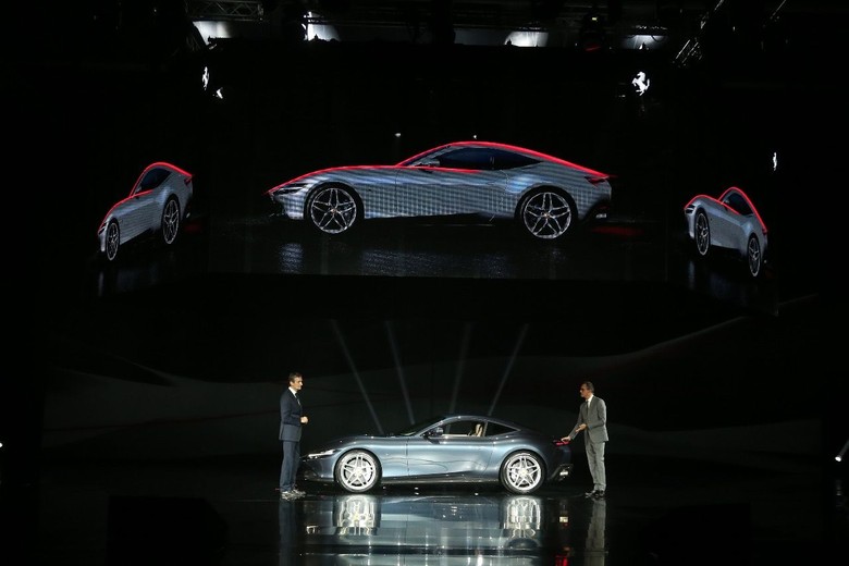 Peluncuran Ferrari Roma Foto: Ferrari Peluncuran Ferrari Roma Foto: Ferrari