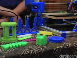 Ini Dia Mesin Printer 3D Buatan Anak SMK di Cimahi