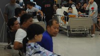 Berdasarkan data Badan Meteorologi Klimatologi dan Geofisika (BMKG) terjadi gempa berkuatan 7.1 magnitudo mengguncang Maluku Utara pada Kamis (14/11/2019) pukul 23.17 WIB dan terasa hingga Manado, Sulawesi Utara. ANTARA FOTO/Aloysius Jarot Nugroho. 