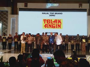 Tolak Angin Sido Muncul Raih Halal Top Brand 2019 dari MUI