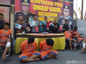 Pelaku Curanmor Bersenjata Bondet di Sidoarjo Ditembak