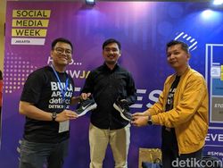 Aksi Nyeker di Senayan City Demi Giveaway detikcom SMW 2019