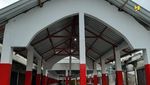 Dipermak Usai Kerusuhan, Ini Bangunan Pasar Wouma di Wamena
