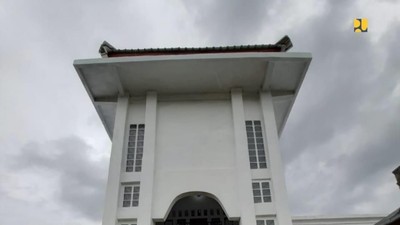 Dipermak Usai Kerusuhan, Ini Bangunan Pasar Wouma di Wamena
